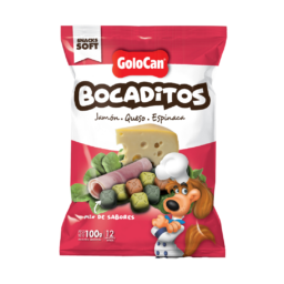 Bocaditos Jamón, Queso y Espinaca 100Gr – Golocan