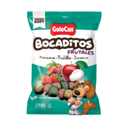 Bocaditos Manzana, Frutilla y Durazno 100Gr – Golocan