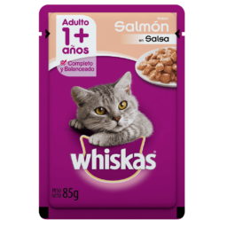 Sobrecitos Whiskas – Salmon en Salsa