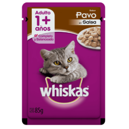 Sobrecitos Whiskas – Pavo en Salsa